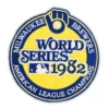 Milwaukee Brewers 1982 World Series Patch