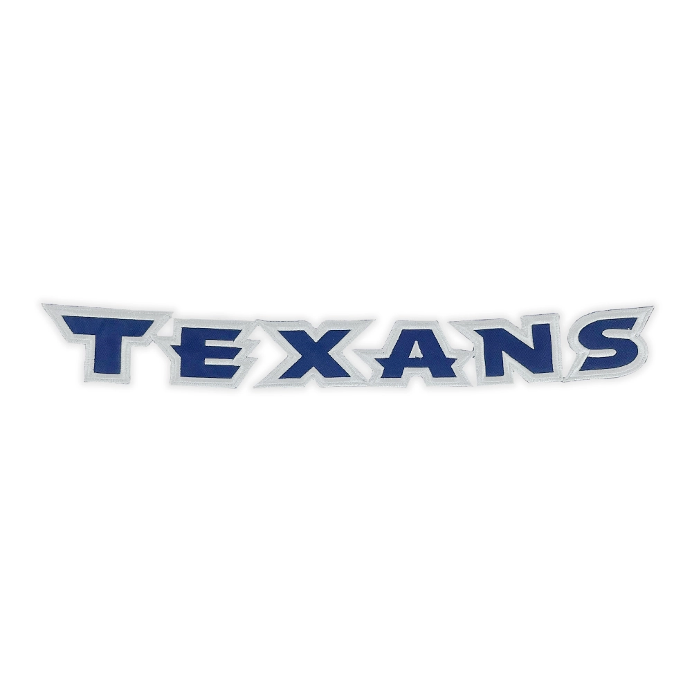 Houston Texans Script Blue Patch