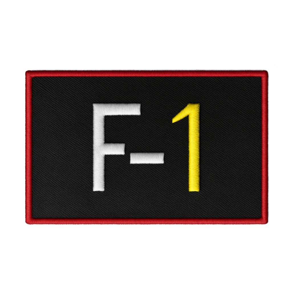 Formula 1 logo patch