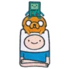 Finn and jake with bmo cartoon character patch
