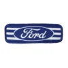 Ford racing stripe embroidered patch