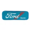 Ford trucks teal red racing stripe patch