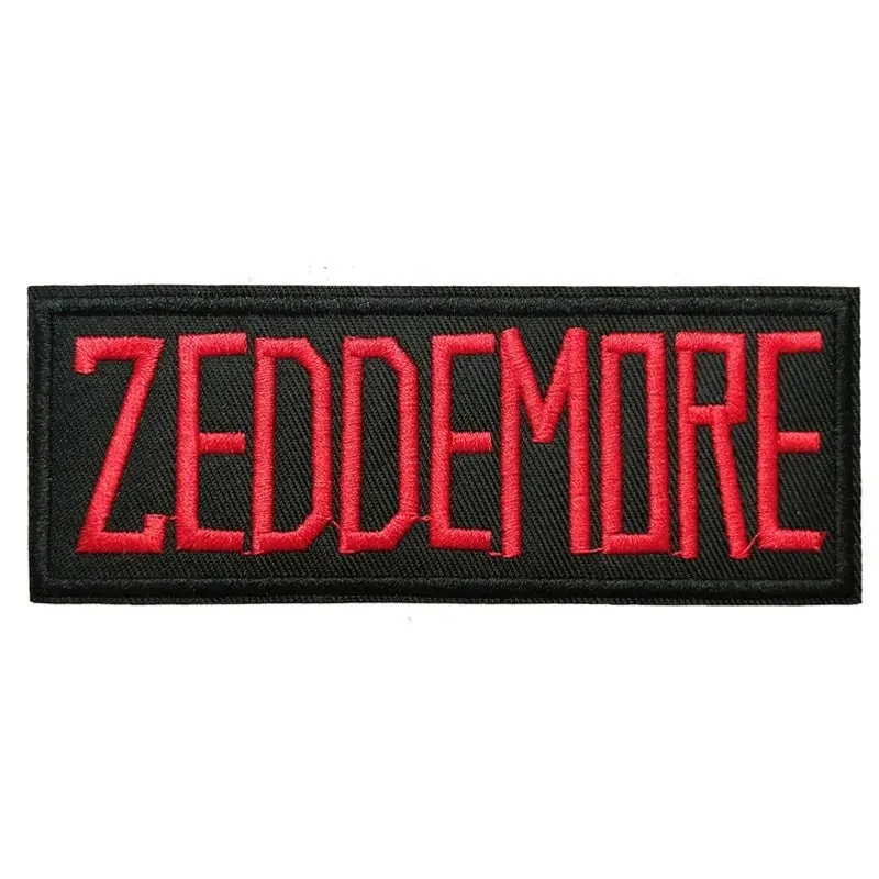 Zeddemore name tape patch