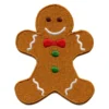 Gingerbread Man Smiling Patch