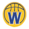 Golden State Warriors W Secondary Logo Patch