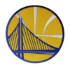 Golden state warriors yellow embroidery patch