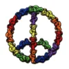 Grateful Dead Bears Peace Sign Patch