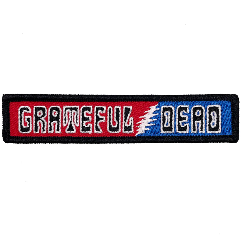 Grateful Dead classic logo tape patch