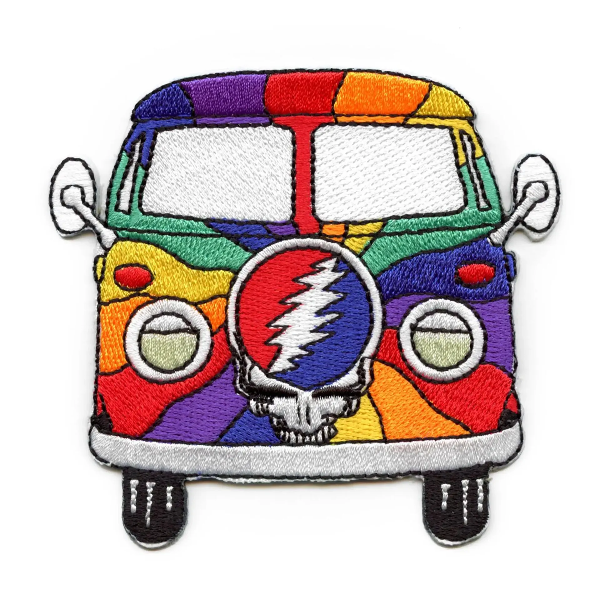 Grateful Dead Psychedelic Van Patch