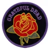Grateful Dead Rose Music Patch