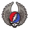 Grateful Dead Winged Steal Your Face patch