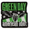 Green day american idiot wings embroidered patch