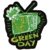 Green day tv monitor embroidered patch
