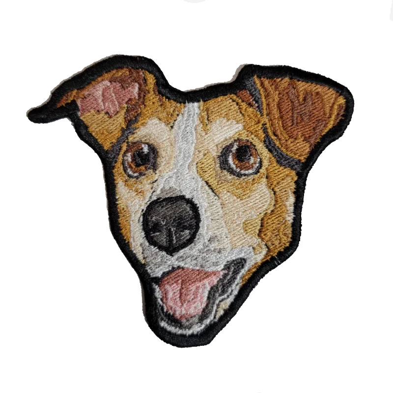 Jack Russell Terrier Embroidered Patch