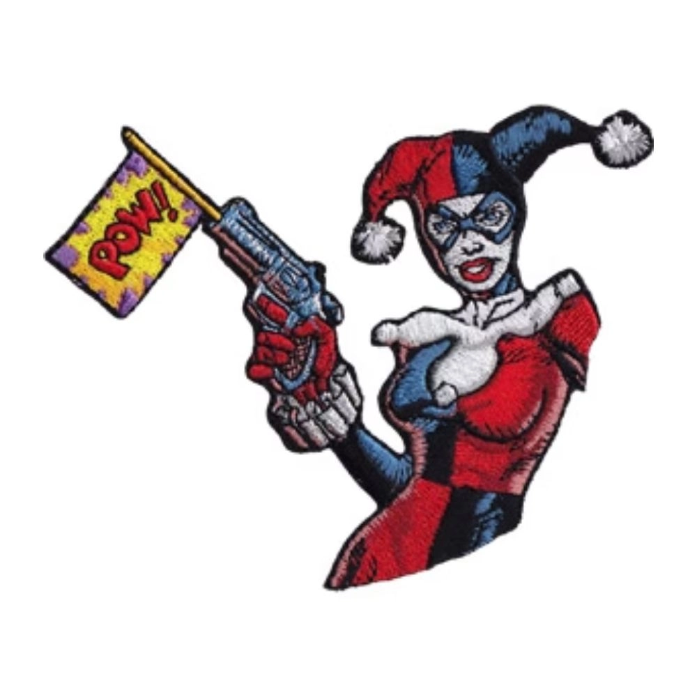 Harley Quinn POW! Pop Gun Patch