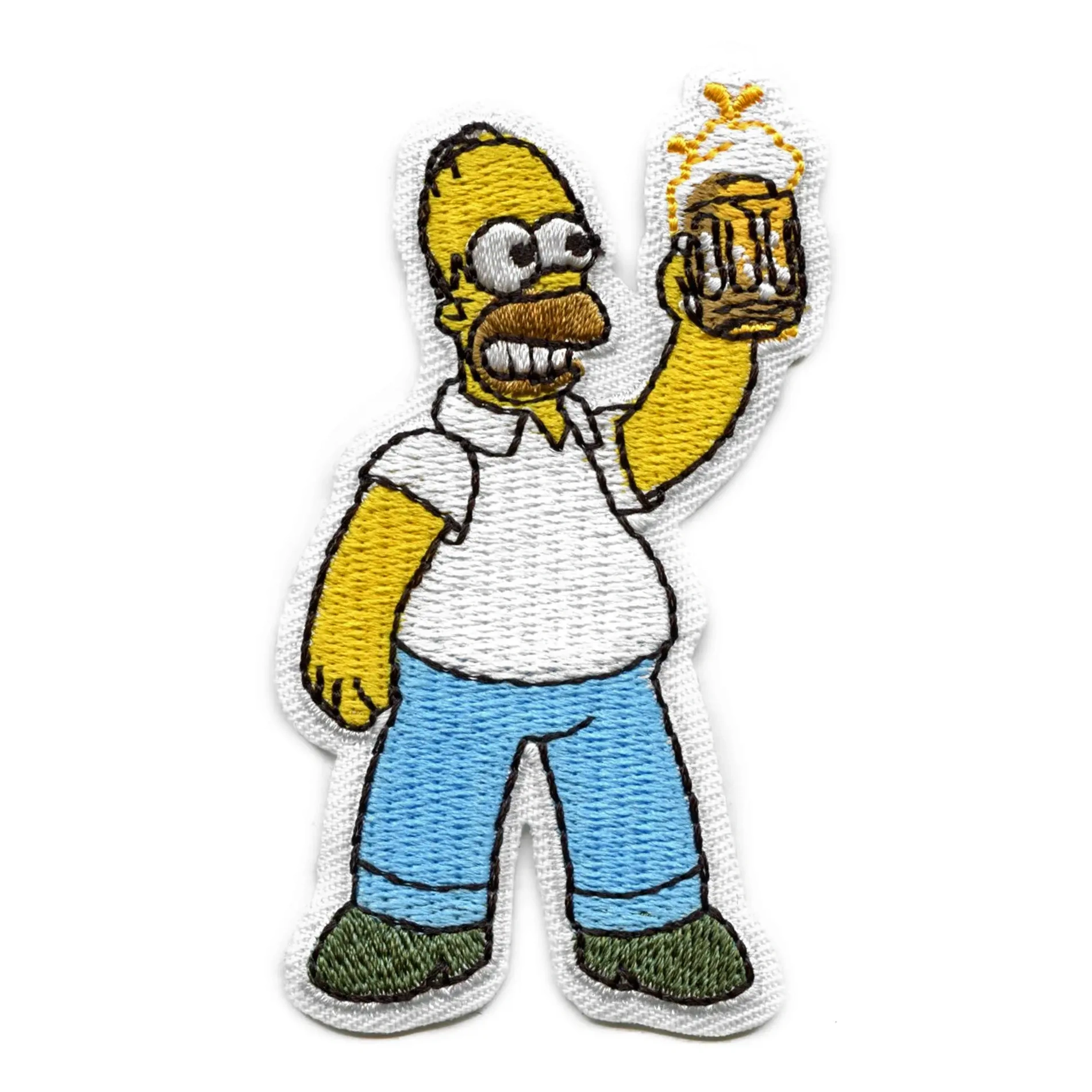 Homer Simpson Duff Beer Patch