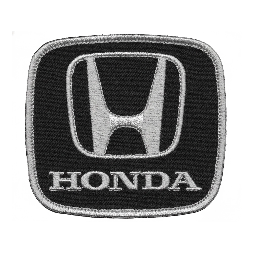 Honda logo embroidered patch