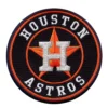 Houston Astros Black H Logo Patch