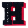 Houston Rockets Red/Black 3D Letter Patch
