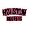 Houston Rockets Red Wordmark Patch
