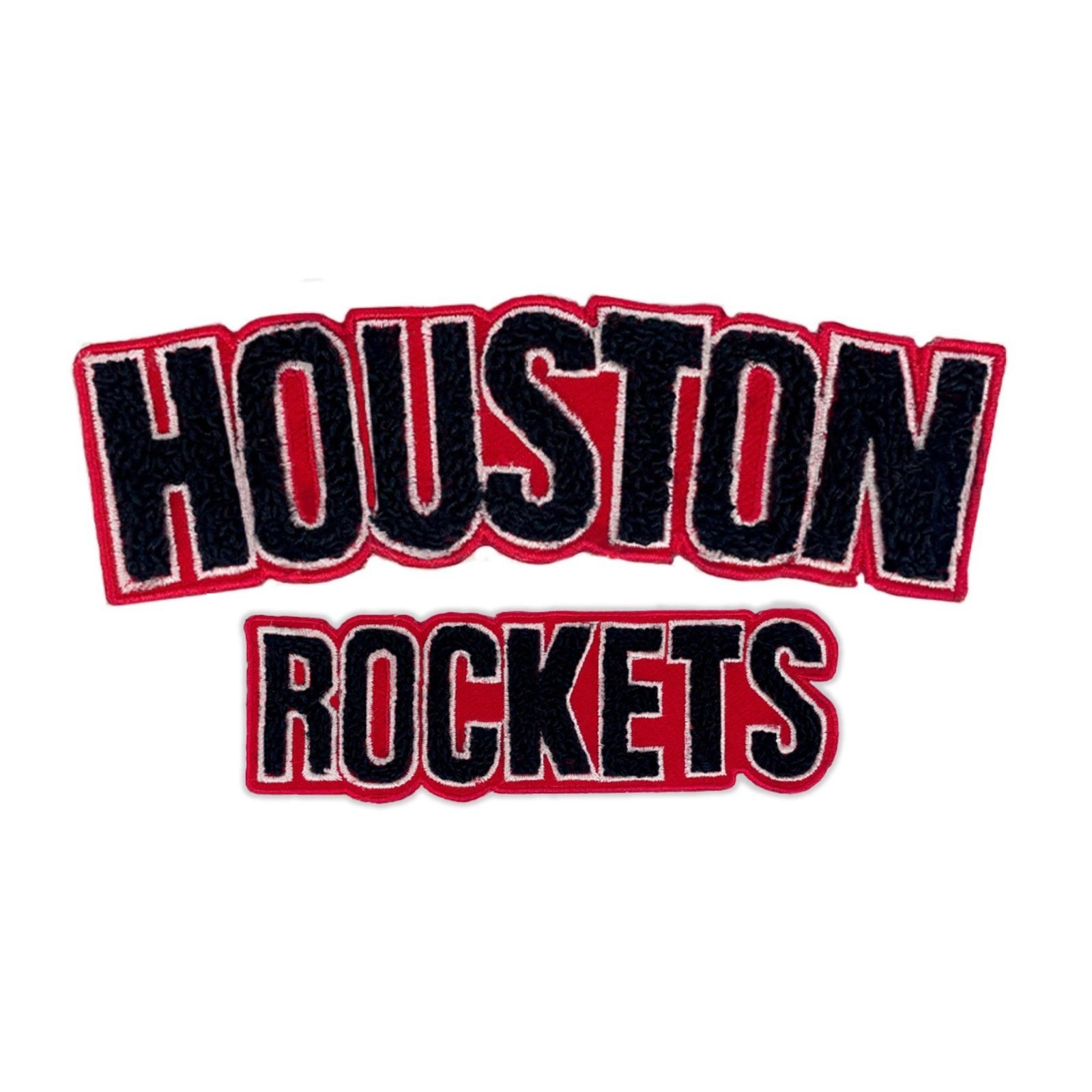 Houston Rockets Red Wordmark Patch