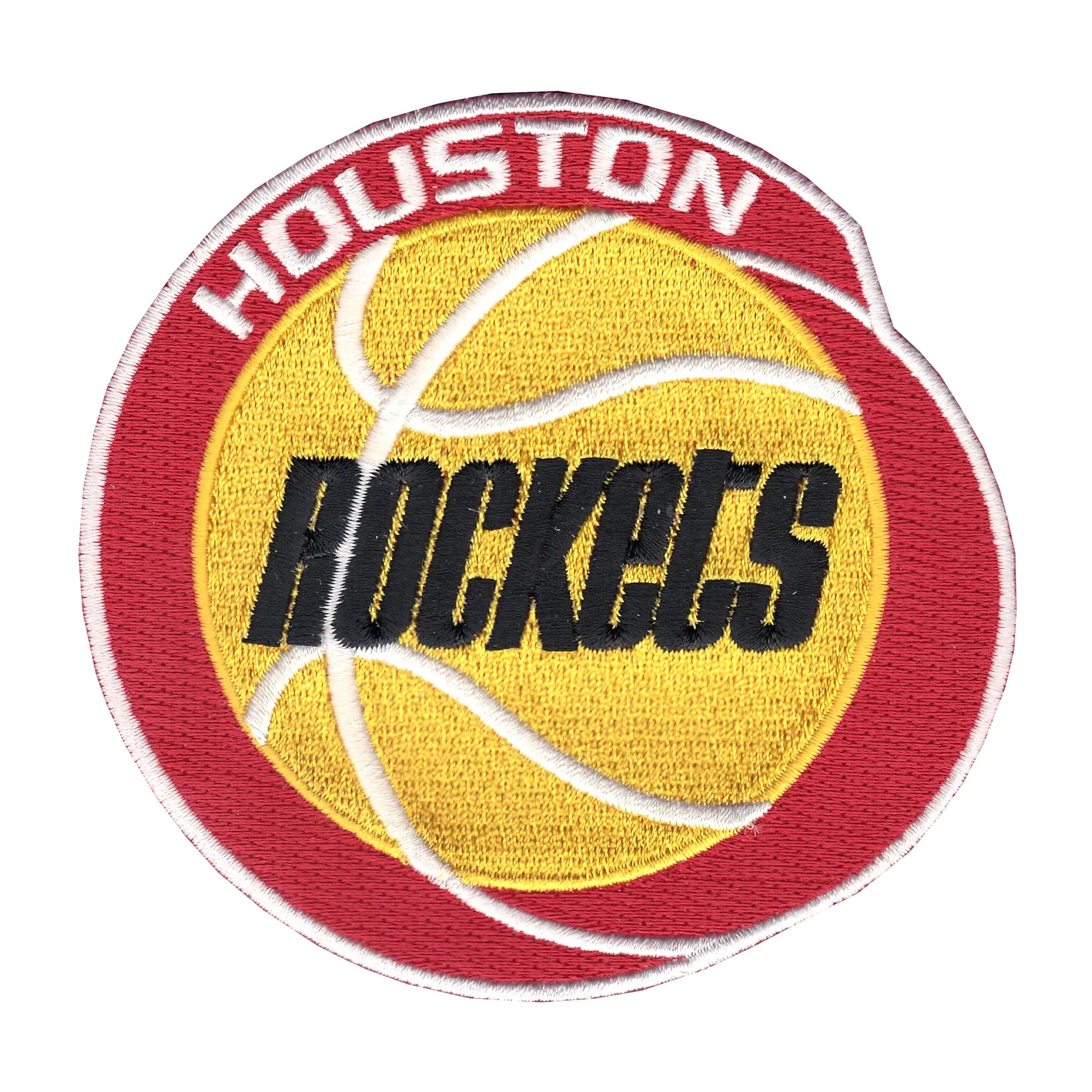 Houston Rockets retro basketball patch