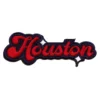 Houston Texans 3D Red Script Patch