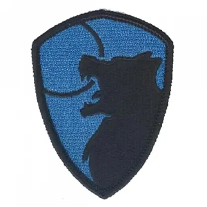 Wolf Blue Shield Patch