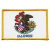 Illinois Flag Patch
