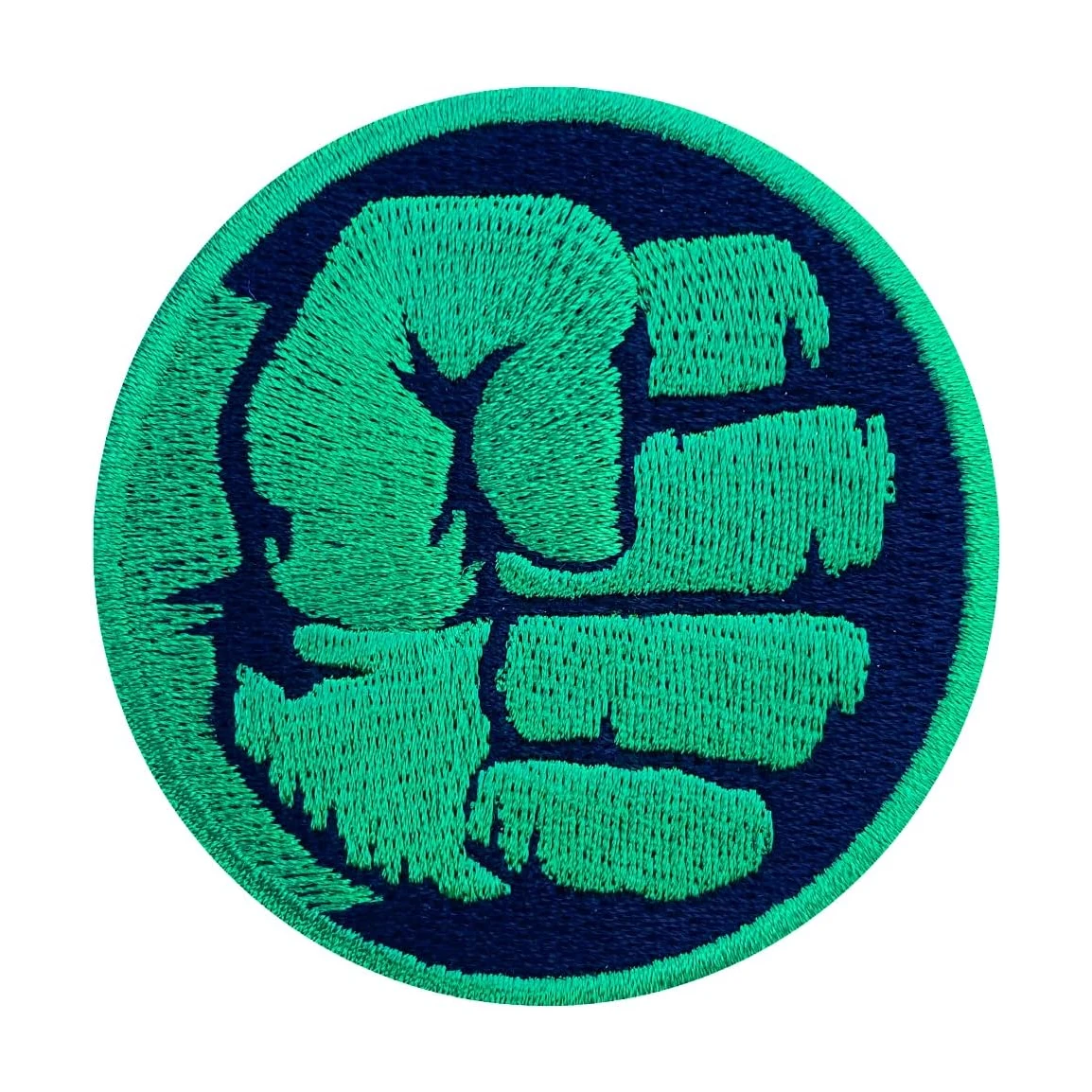 Incredible Hulk Fist Round Patch