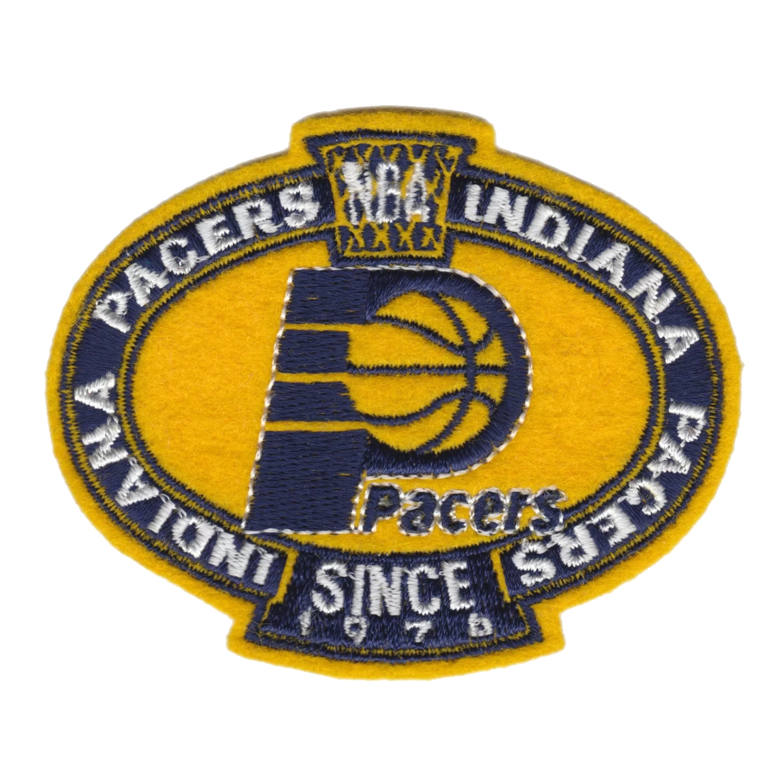 Indiana Pacers Since 1976 Logo Patch