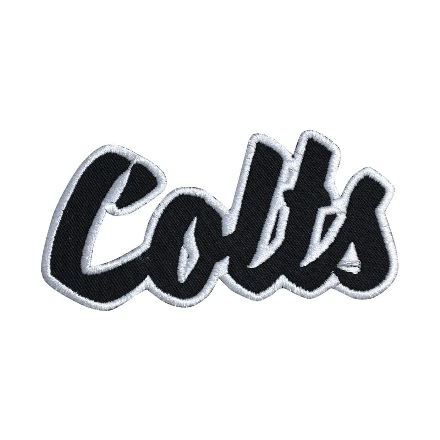 Indianapolis Colts Black Script Patch