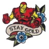 Iron Man Stay Gold Patch