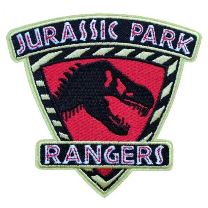Jurassic park rangers shield patch