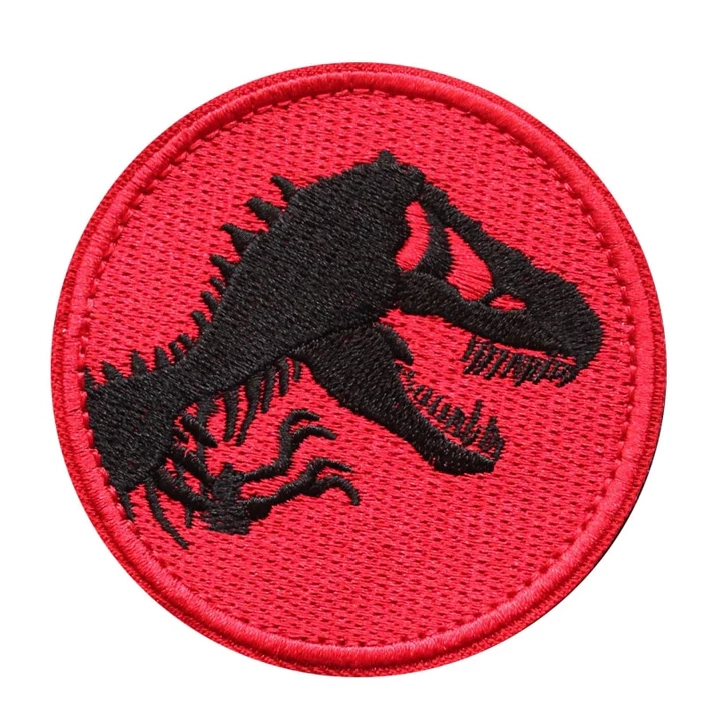 Jurassic park t rex skeleton patch