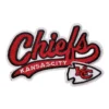 Kansas City Chiefs Script Arrowhead Patch