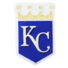 Kansas City Royals 'KC' Crown Logo Patch