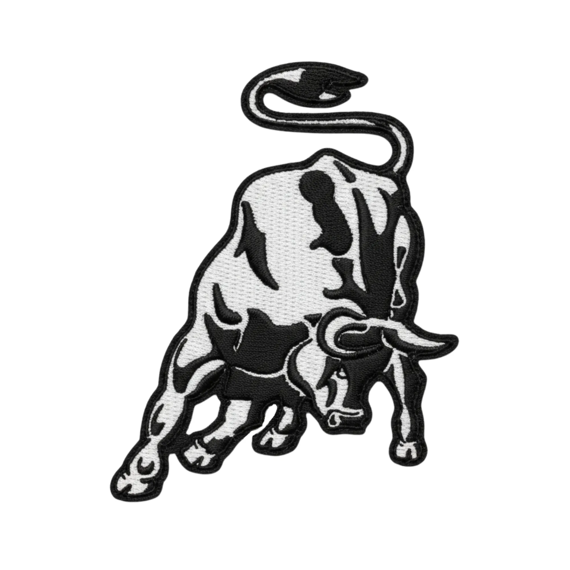Lamborghini bull black logo patch