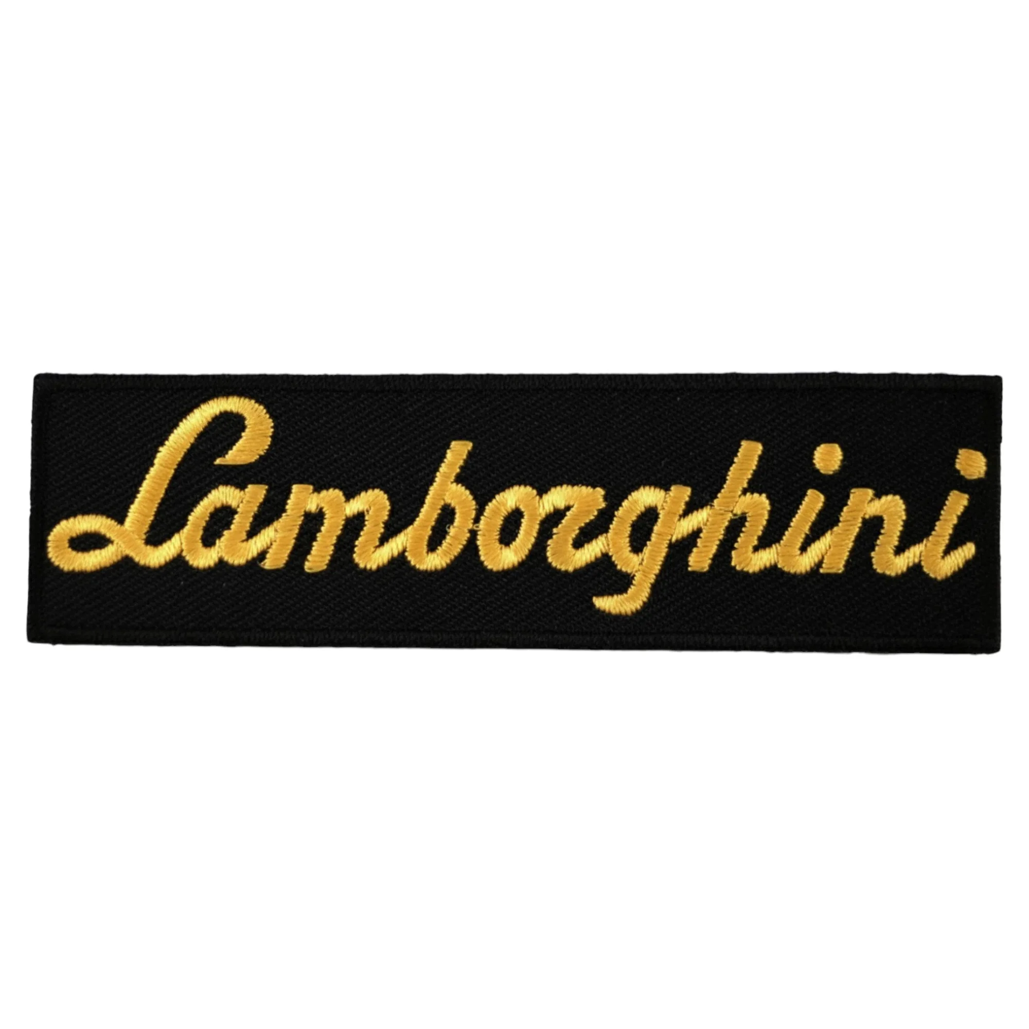 Lamborghini Script Logo Patch