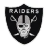 Las vegas raiders black shield patch