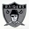 Las vegas raiders crest logo embroidered patch
