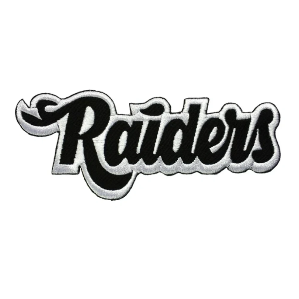 Las Vegas Raiders Black Script Patch