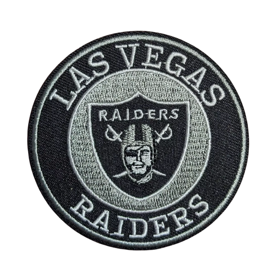 Las Vegas Raiders Retro Round Logo Patch