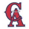 Los angeles angels 1995 ca embroidered patch