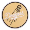 Los Angeles Dodgers Gold Round Logo Patch