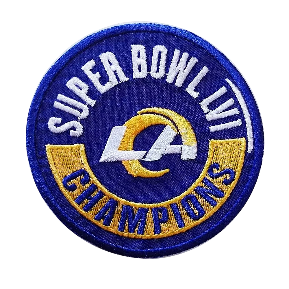 Los angeles rams super bowl lvi champions patch