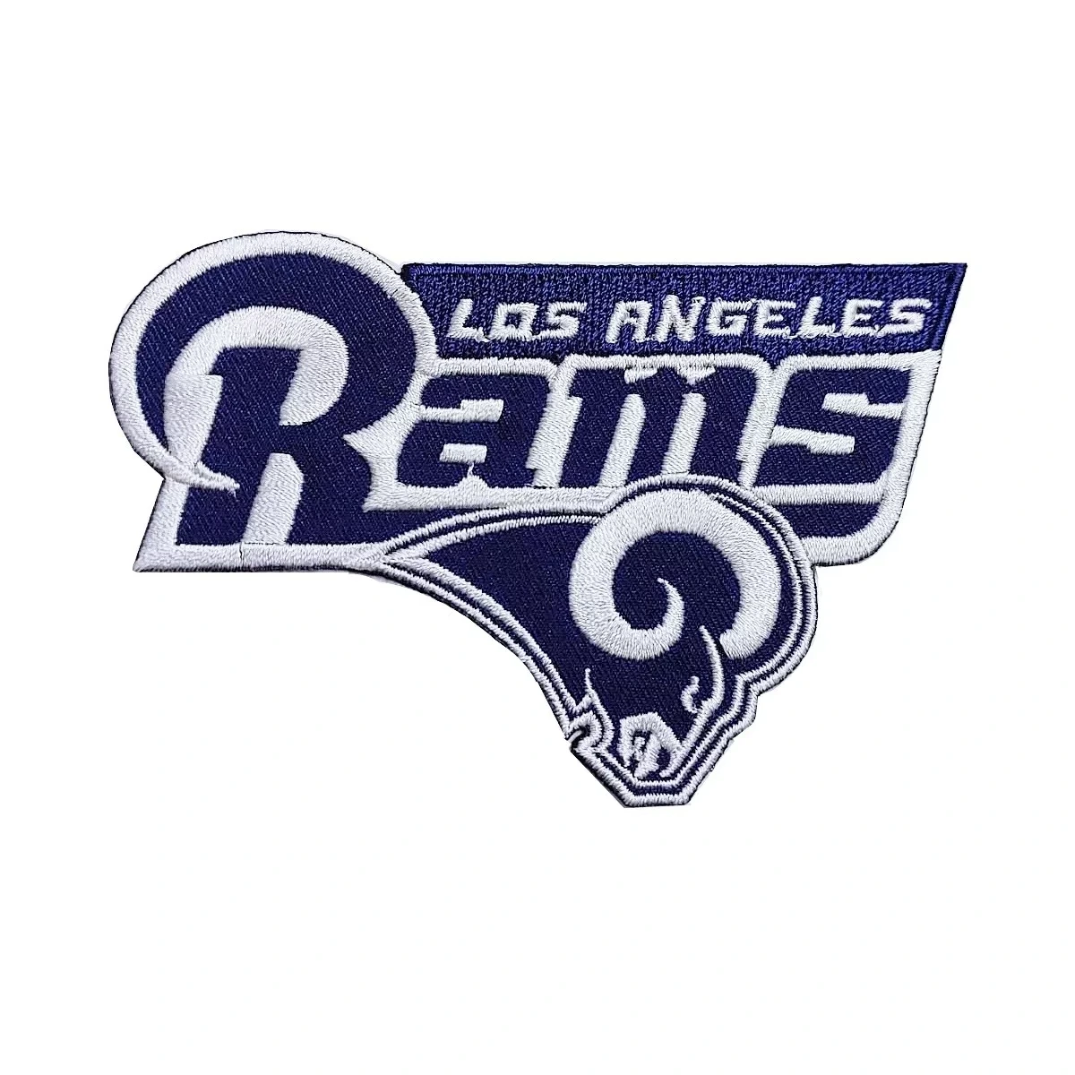 Los angeles rams vintage logo embroidered patch