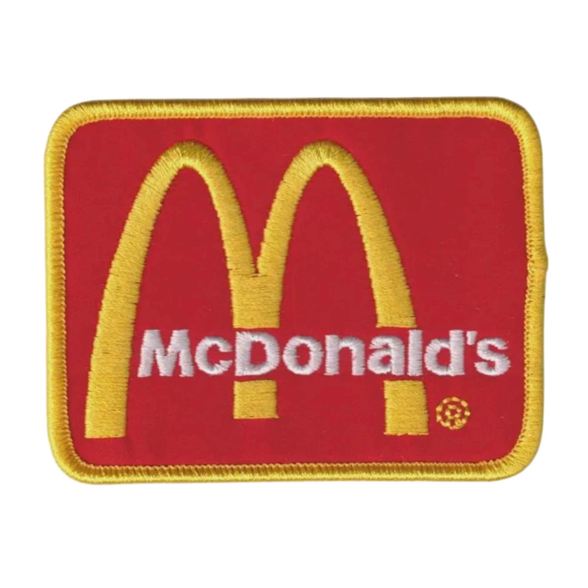 Mcdonalds logo patch