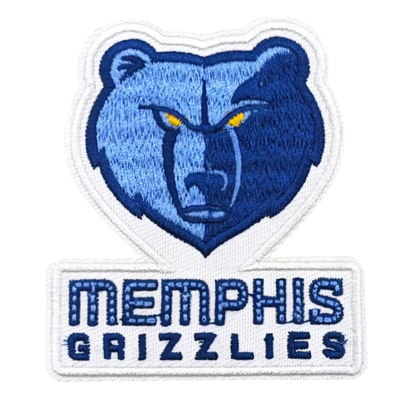 Memphis grizzlies classic vintage embroidered patch