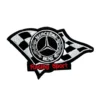 Mercedes benz racing logo embroidered patch